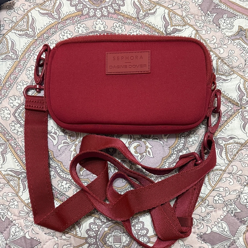 Dagne Dover Burgundy Sephora  Crossbody Bag